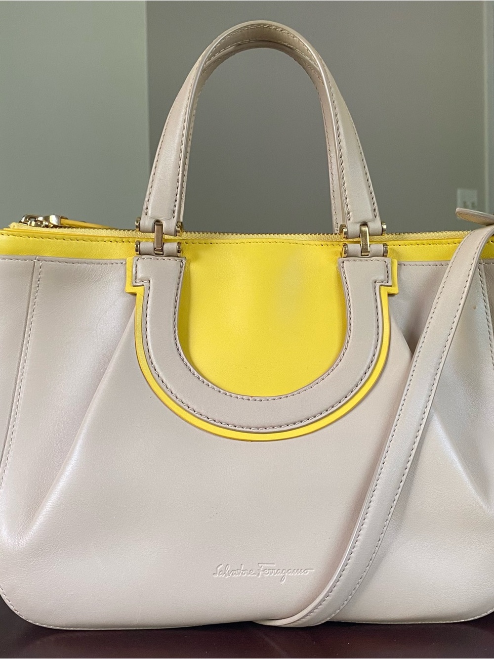Salvatore Ferragamo Fiammetta 2-way Satchel Bag - Very Good Used Condition